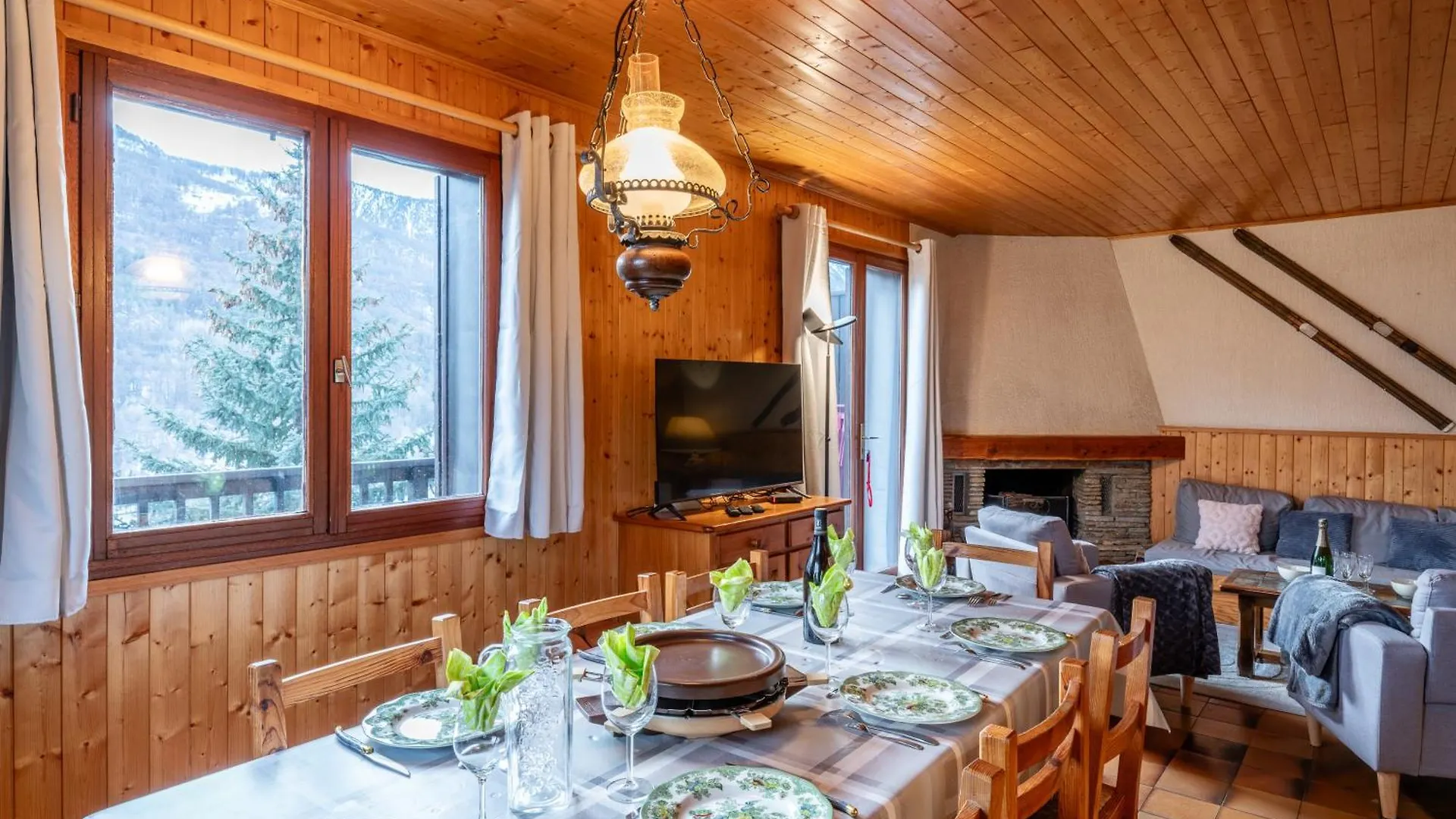 Serre Chevalier Chantemerle Grand Appartement 150 M2 Dans Chalet Familial Сен-Шафре 0*,  Франция