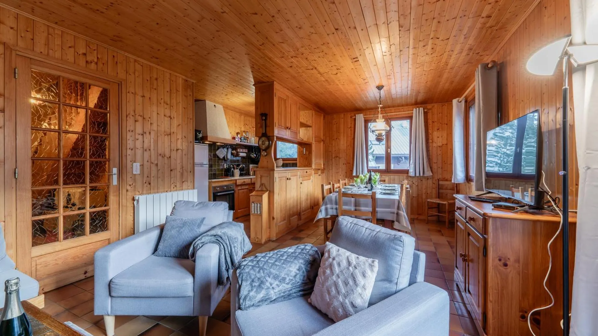 Serre Chevalier Chantemerle Grand Appartement 150 M2 Dans Chalet Familial Сен-Шафре Апартаменты